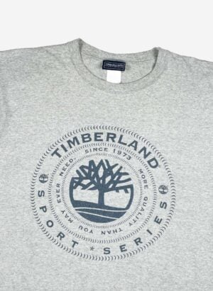 Vintage 90s Timberland T-Shirt grau