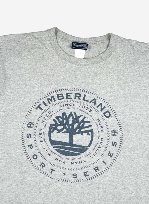 Vintage 90s Timberland T-Shirt grau