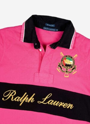 Vintage Ralph Lauren Damen Poloshirt pink