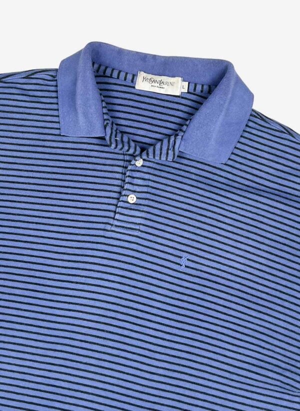 Vintage Yves Saint Laurent Poloshirt gestreift