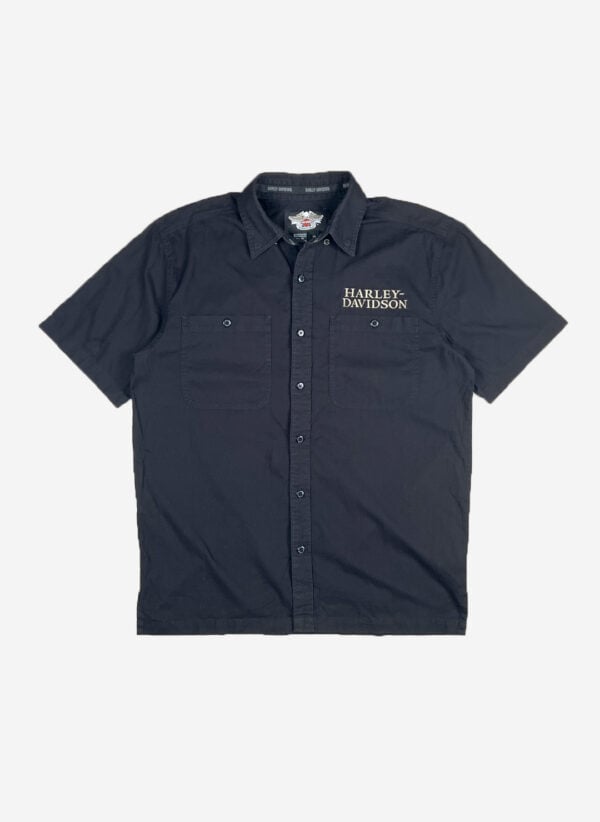 Harley Davidson Kurzarmhemd embroidered