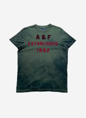 Abercrombie & Fitch T-Shirt grün dyed