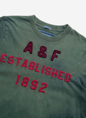 Abercrombie & Fitch T-Shirt grün dyed