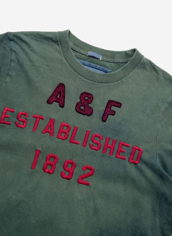 Abercrombie & Fitch T-Shirt grün dyed