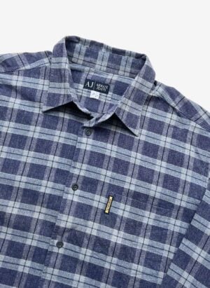 Vintage Armani Jeans Flanell Hemd