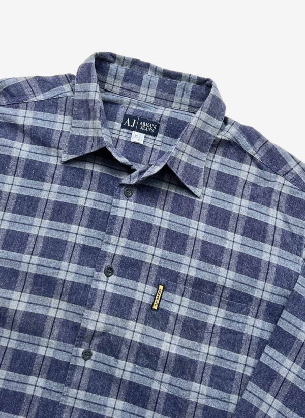 Vintage Armani Jeans Flanell Hemd
