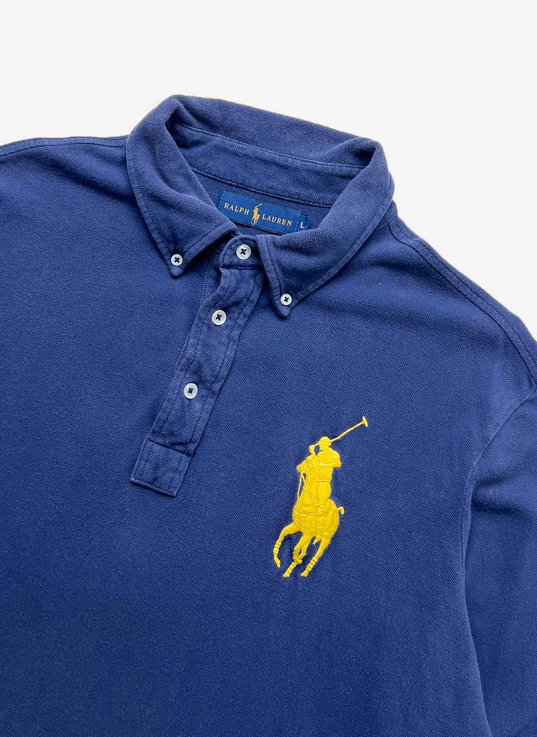 Ralph Lauren Big Pony Longsleeve navy – Bild 3