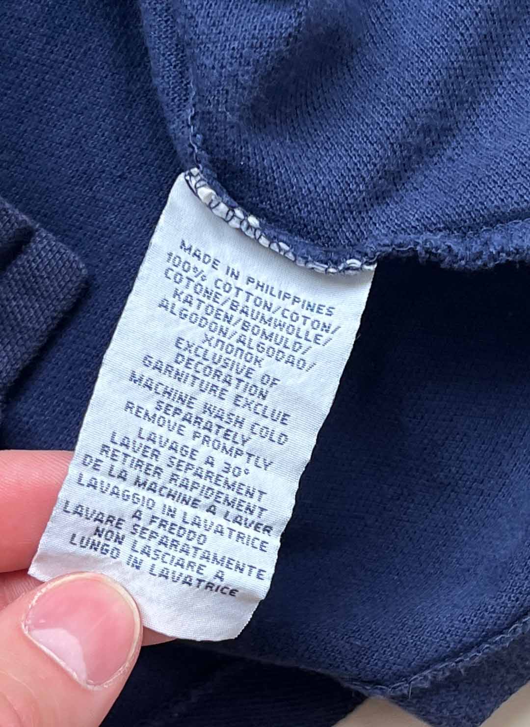 Ralph Lauren Big Pony Longsleeve navy – Bild 4