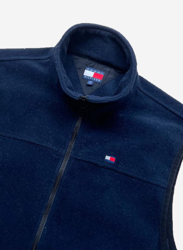 Vintage Y2K Tommy Hilfiger Fleece Weste