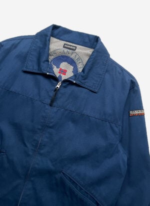 Vintage Napapijri Outdoor Jacke navy