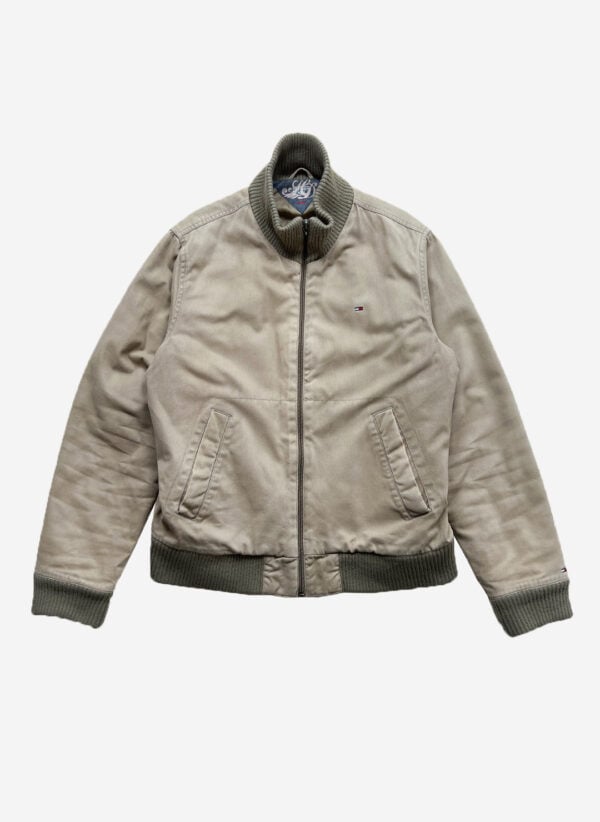 Tommy Hilfiger Y2K Bomberjacke beige