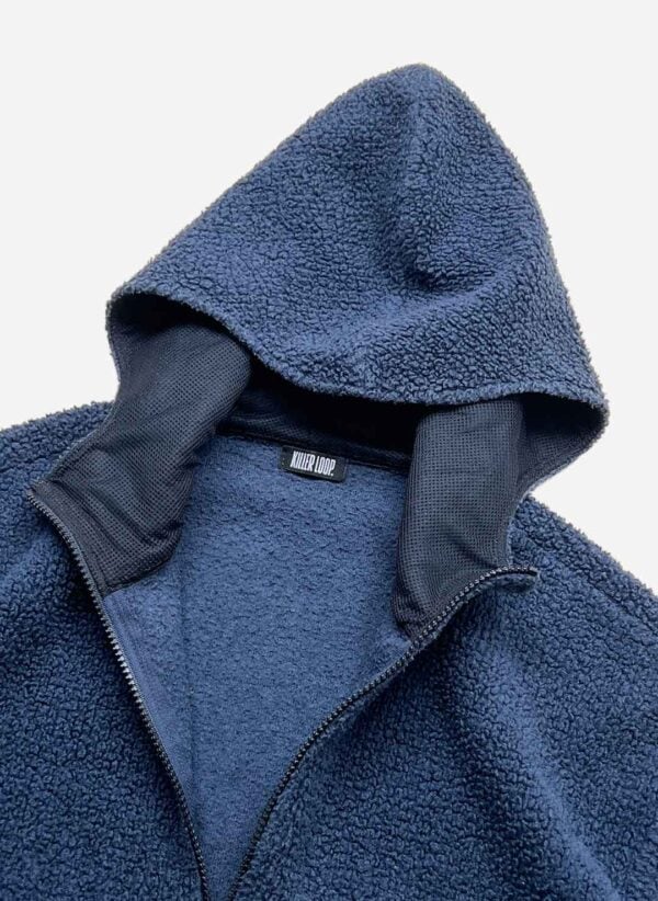 Vintage Y2K Killer Loop Teddy Hoodie