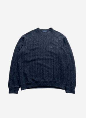 Vintage Valentino Strickpullover grau