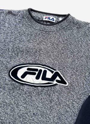 Vintage 90s Fila Strickpullover