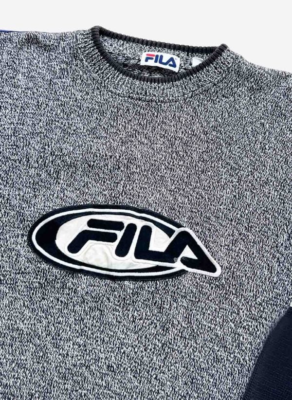 Vintage 90s Fila Strickpullover