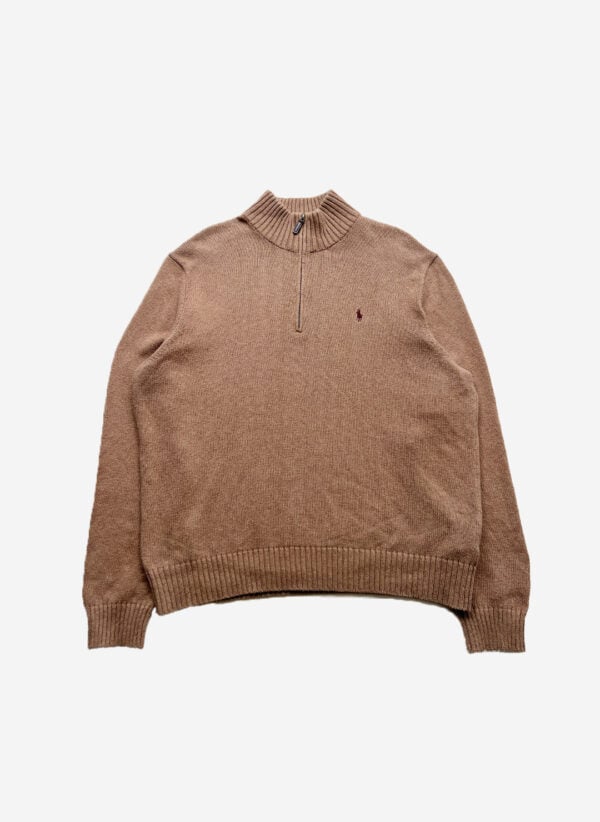 Polo Ralph Lauren Strick Half-Zip braun