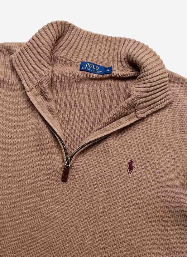 Polo Ralph Lauren Strick Half-Zip braun