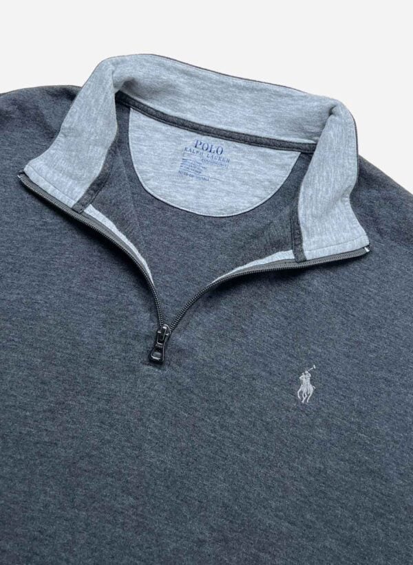 Polo Ralph Lauren Half-Zip Sweater grau