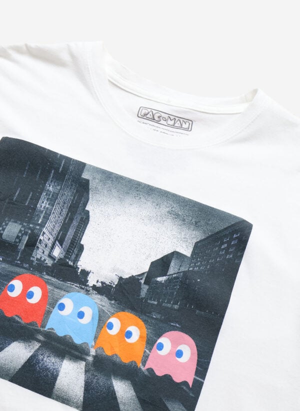 Pac-Man Graphic T-Shirt weiß