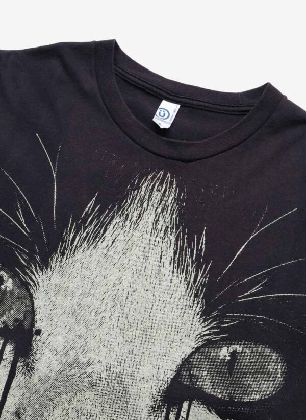 Crying Cat Graphic T-Shirt