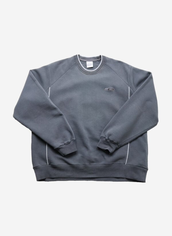 Vintage Y2K Adidas Sweater grau