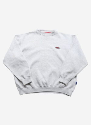 Vintage Umbro Sweater hellgrau boxy