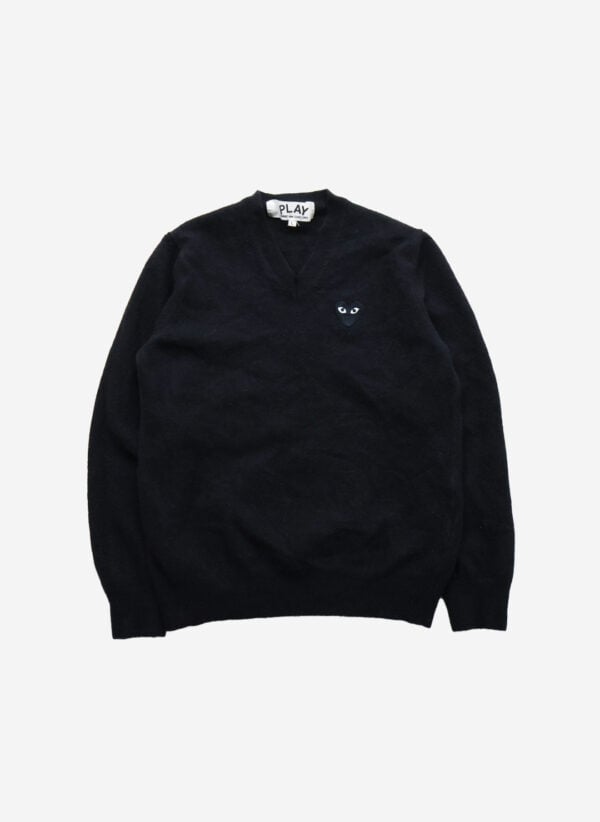 COMME des GARCONS Wollpullover schwarz