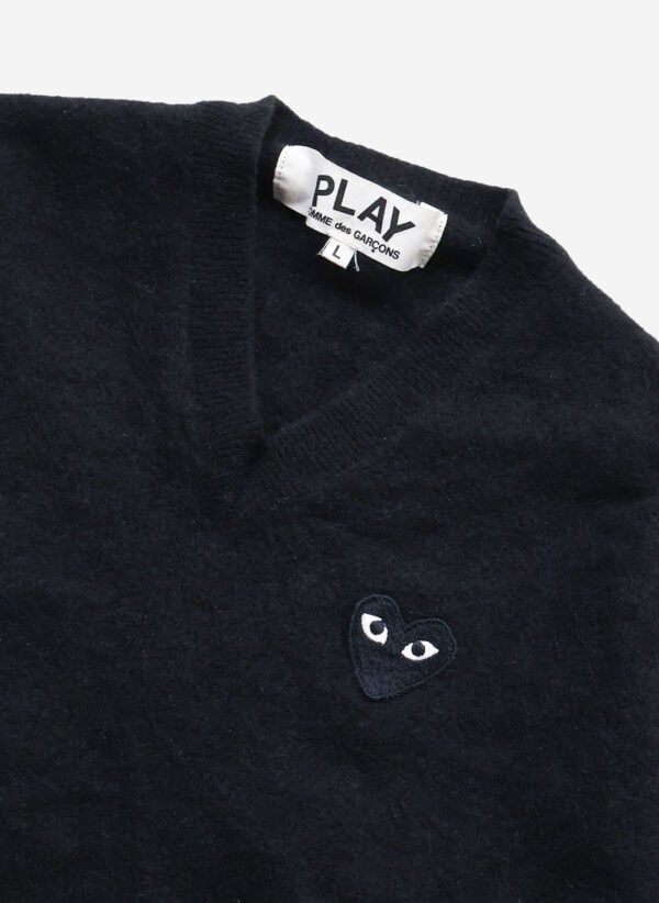COMME des GARCONS Wollpullover schwarz