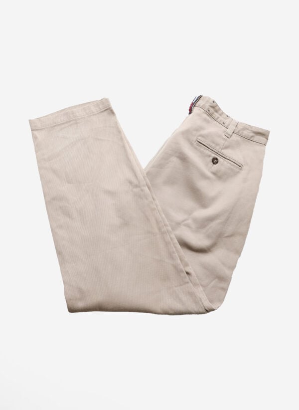 Vintage 90s Tommy Hilfiger Chinohose beige