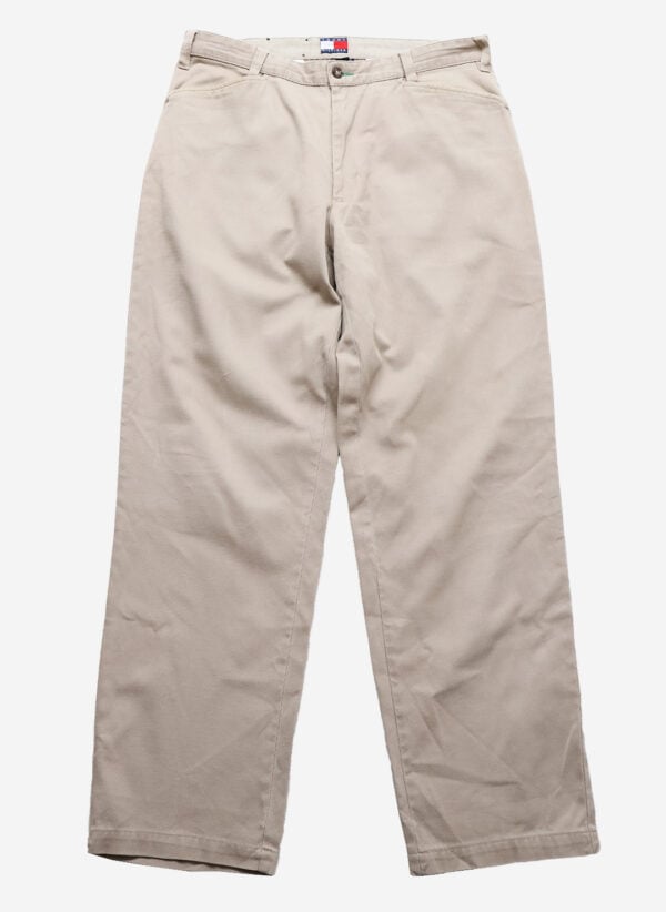 Vintage 90s Tommy Hilfiger Chinohose beige