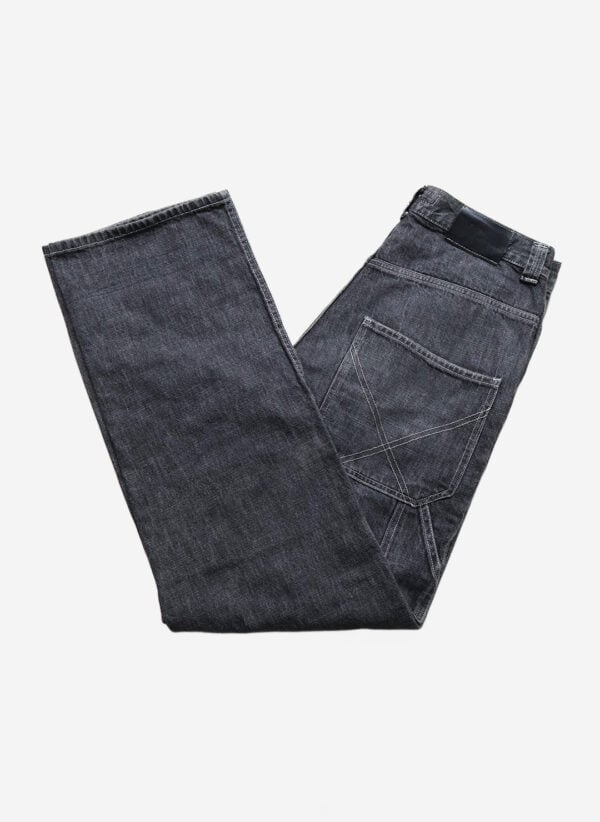 Vintage Workwear Baggyjeans grau