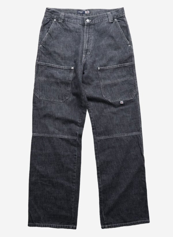 Vintage Workwear Baggyjeans grau