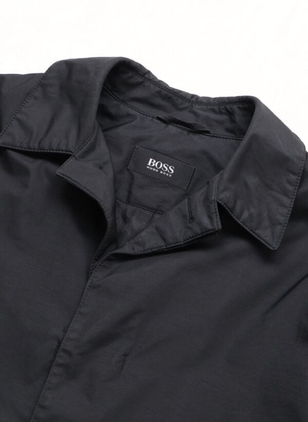 Vintage Hugo Boss Trenchcoat schwarz