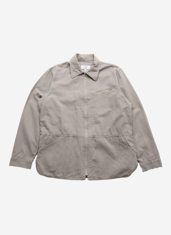 Vintage 90s Armani Jeans Zip-Up Overshirt