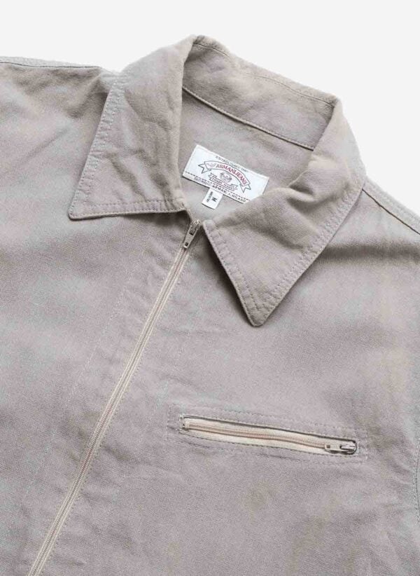 Vintage 90s Armani Jeans Zip-Up Overshirt