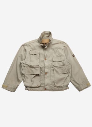 Vintage Napapijri Utility Outdoor Jacke beige