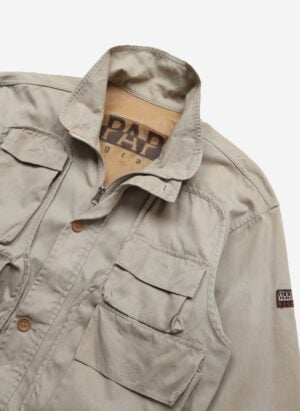 Vintage Napapijri Utility Outdoor Jacke beige
