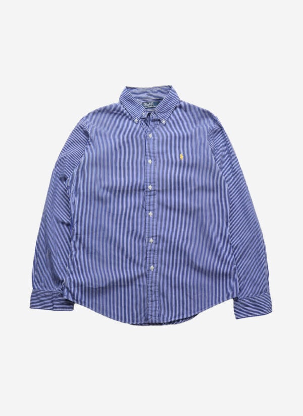Vintage Polo Ralph Lauren Hemd blau gestreift