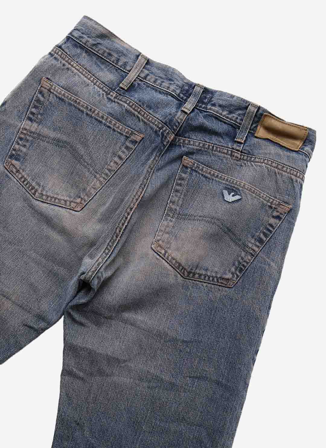 Vintage Armani Jeans washed – Bild 3