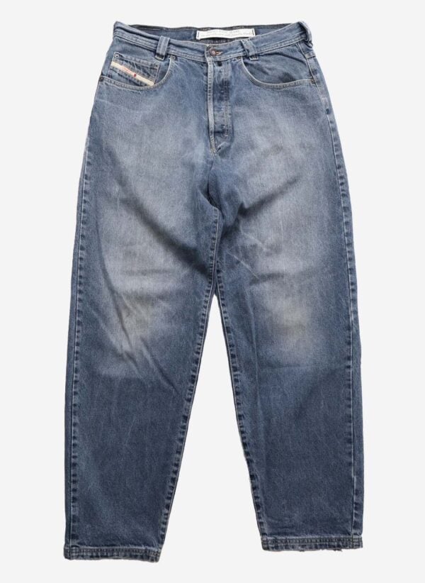 Vintage Diesel Saddler Jeans grau