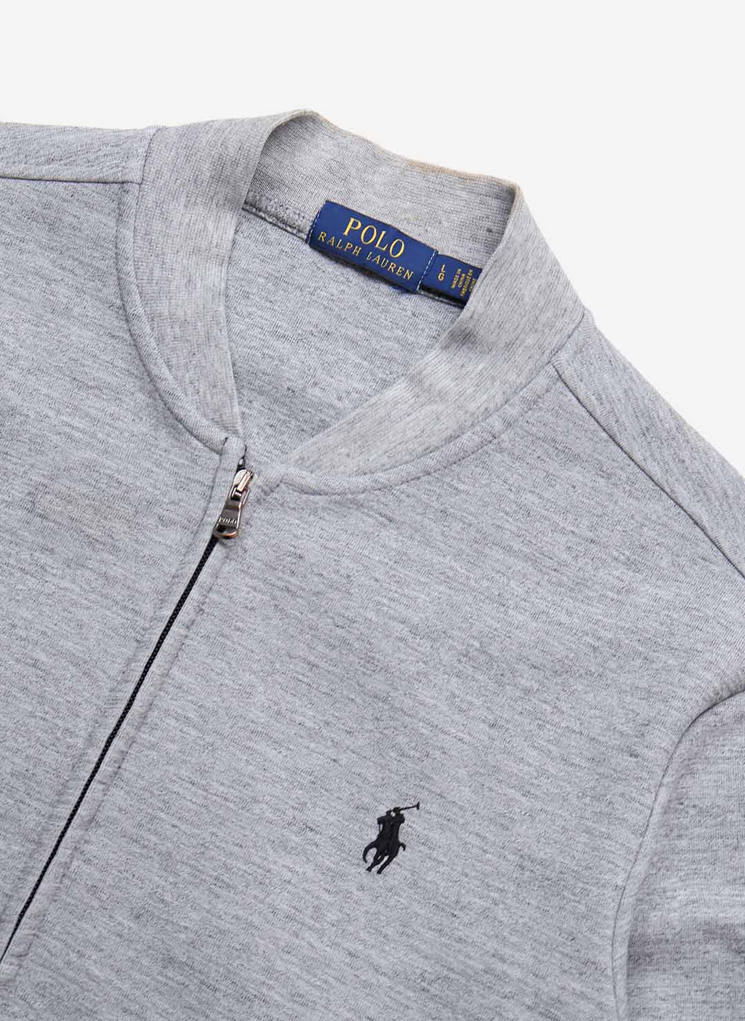 Polo Ralph Lauren Zip-Up Sweater grau – Bild 2