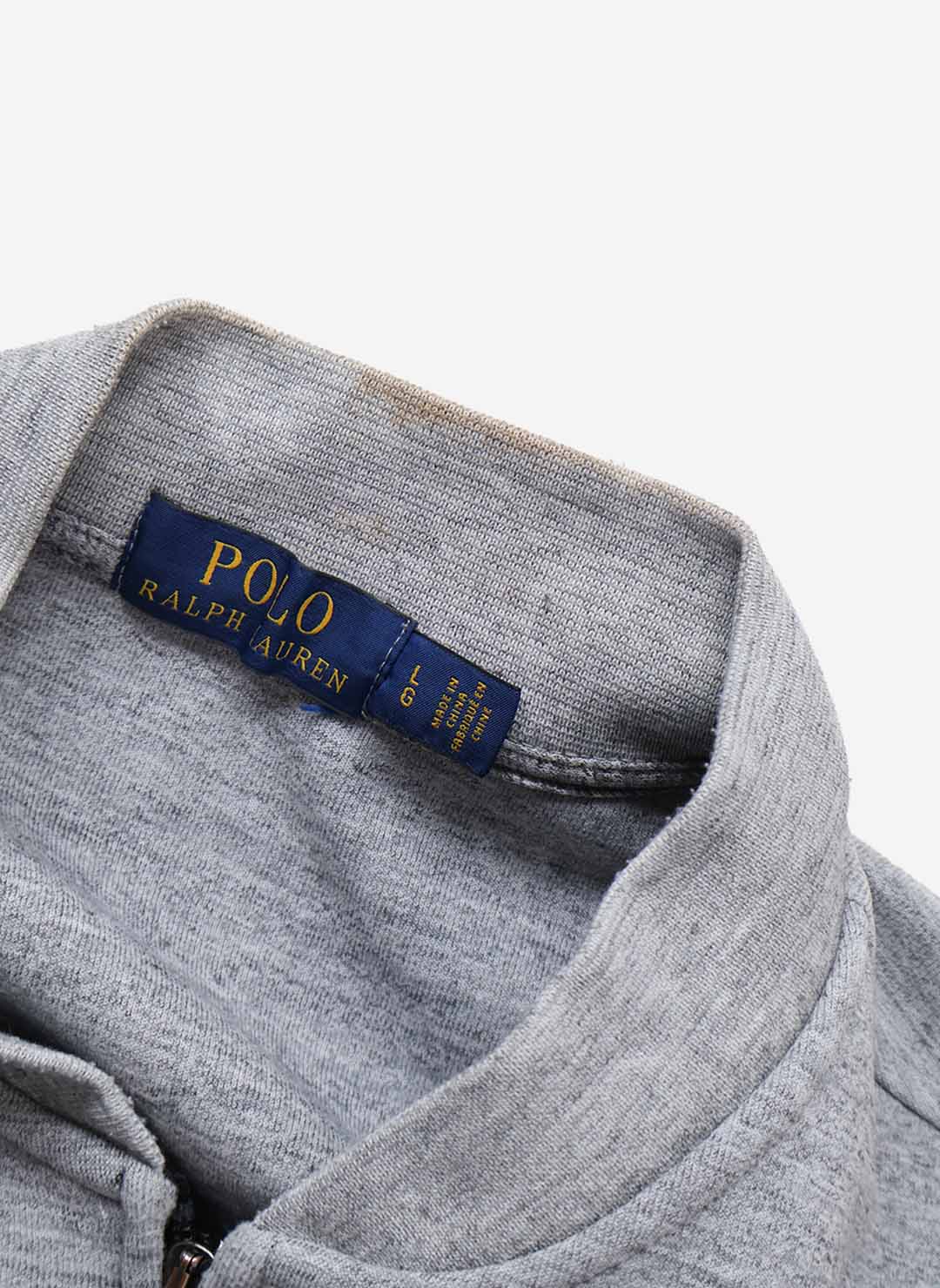 Polo Ralph Lauren Zip-Up Sweater grau – Bild 5