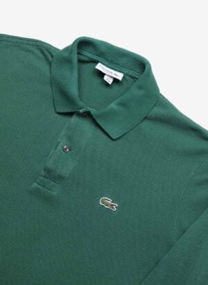 Lacoste Longsleeve Poloshirt grün