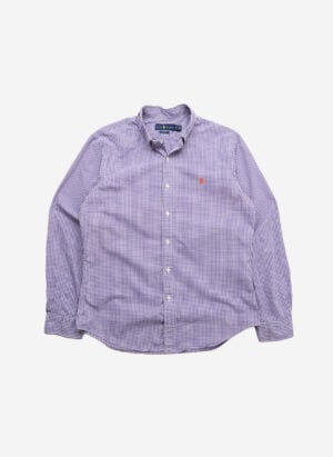 Ralph Lauren Hemd violett kariert