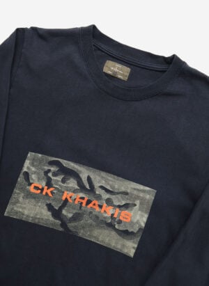 Vintage Y2K Calvin Klein Longsleeve cropped schwarz