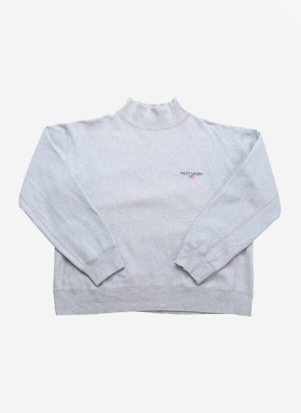 Vintage 90s Polo Sport Ralph Lauren Sweater grau