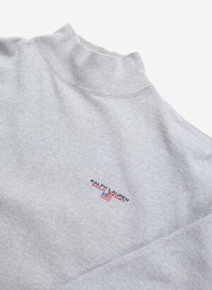 Vintage 90s Polo Sport Ralph Lauren Sweater grau