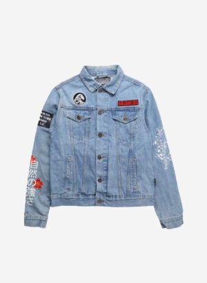 Japanese Style Denim Jacke