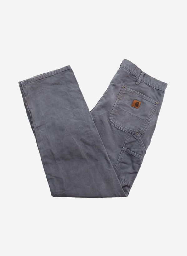 Carhartt Carpenter Doubleknee Workwear Hose grau