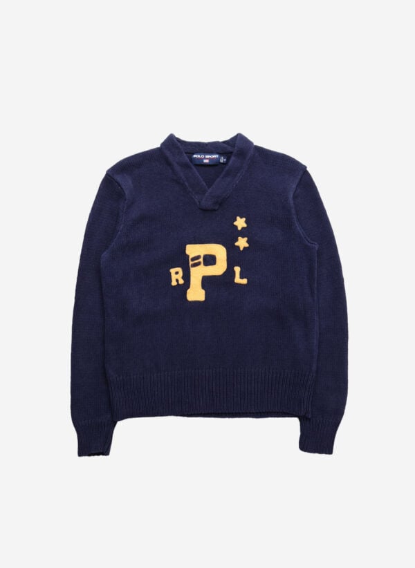 Vintage 90s Polo Sport Ralph Lauren Leinen Pullover